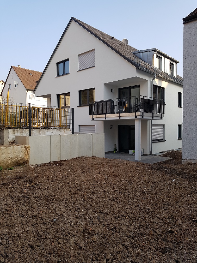 Baustelle-1 Mehrfamilienhaus